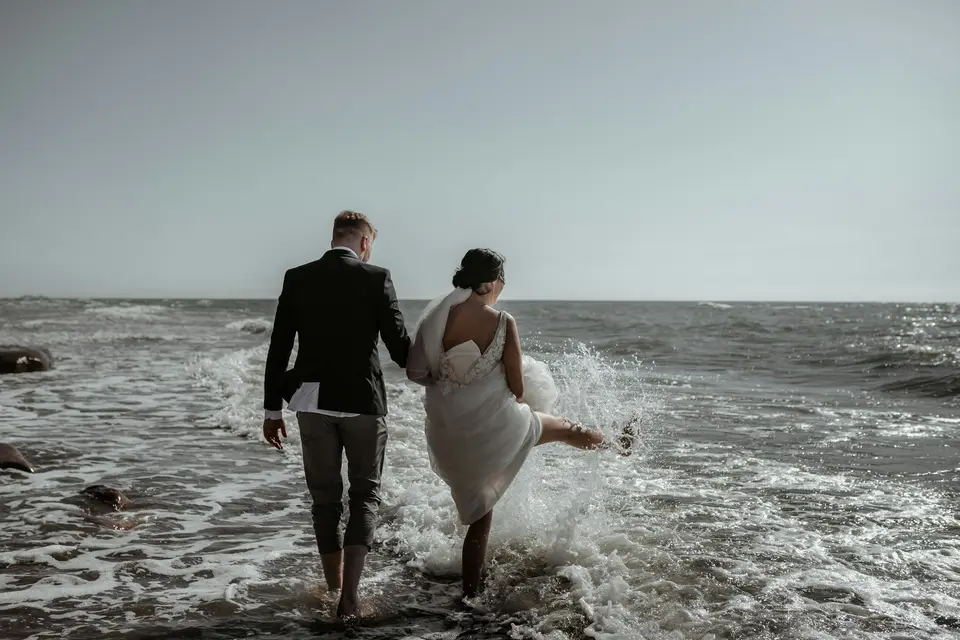 Drone wedding coverage · Los Cabos — 2