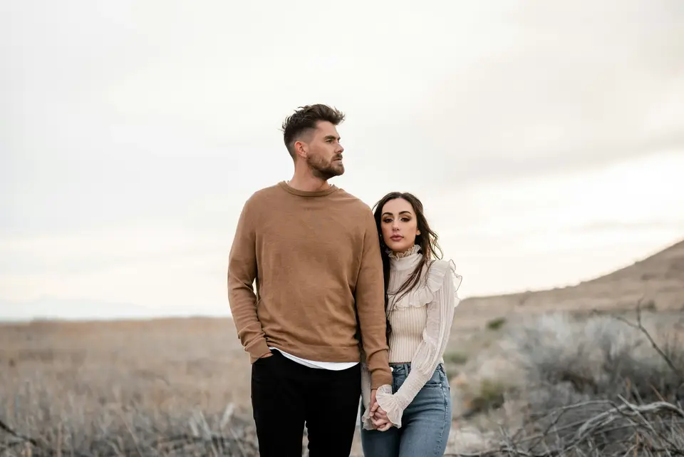 Couple photography session